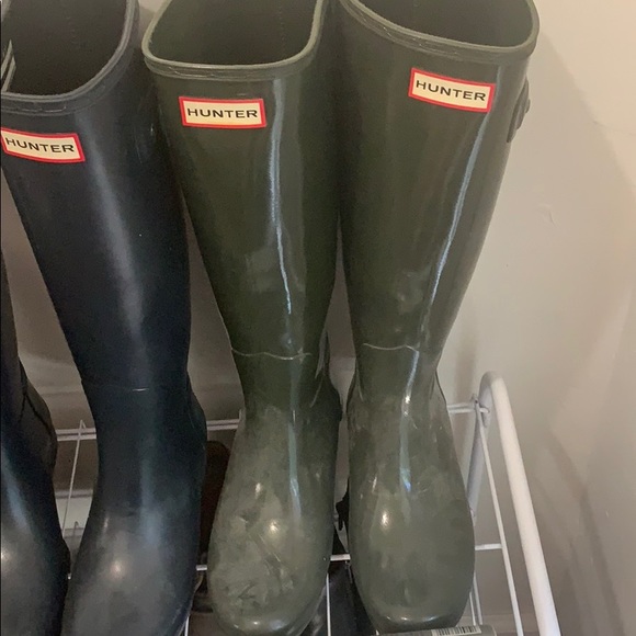 Knee High Hunter Rainboots - Picture 3 of 8